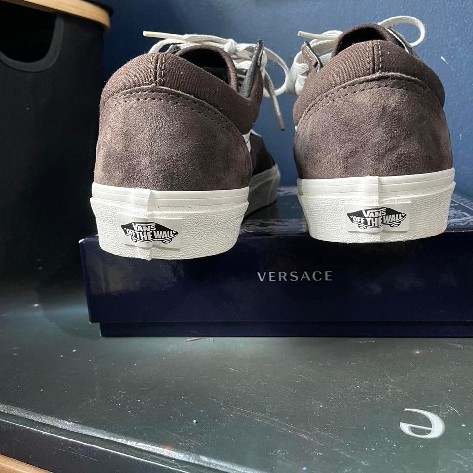 Brown And White Vans Old 5