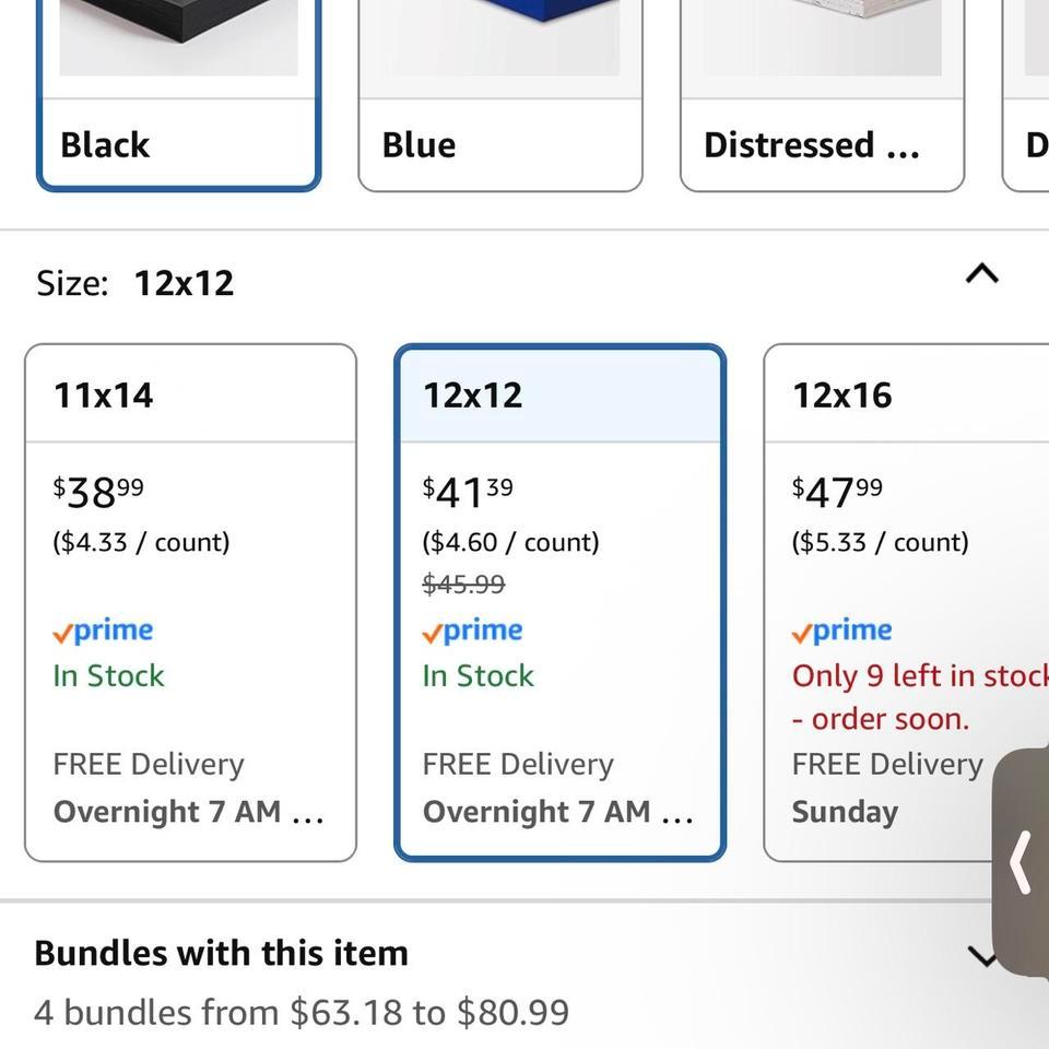 Set Of 3 Black And 5