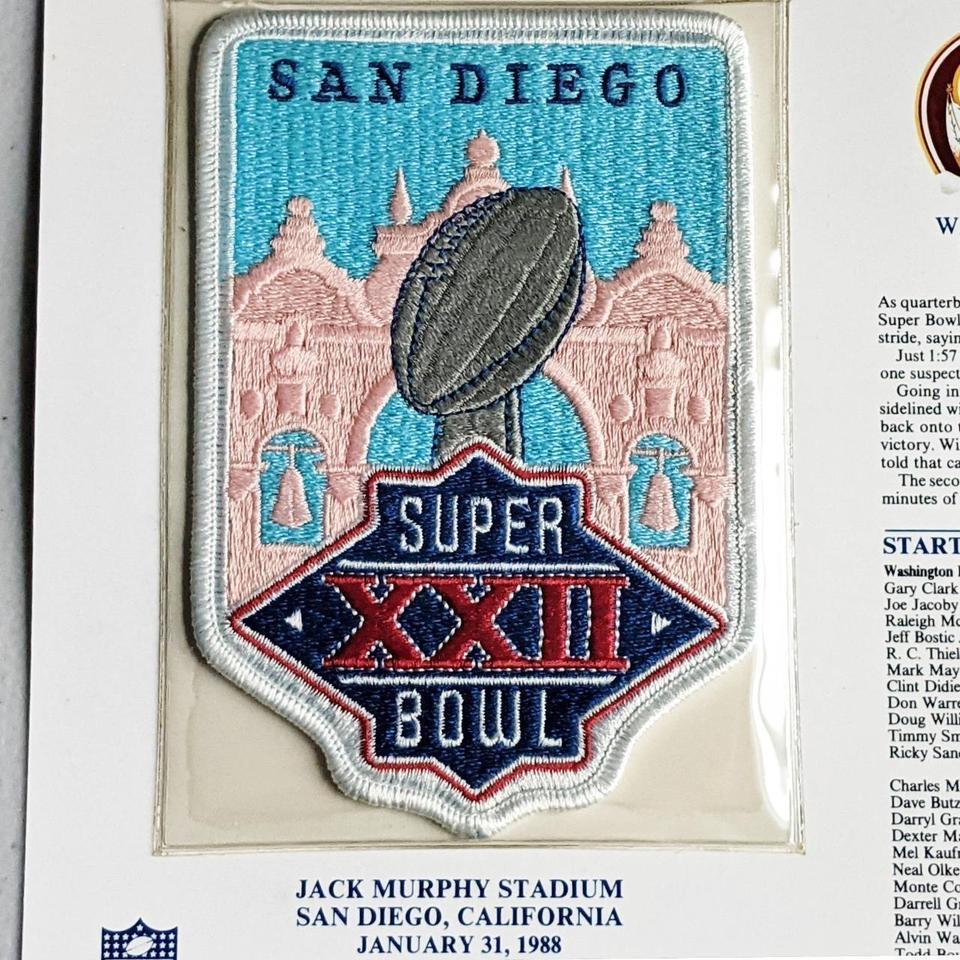 Vintage Super Bowl Xxii Commemorative 5280 4