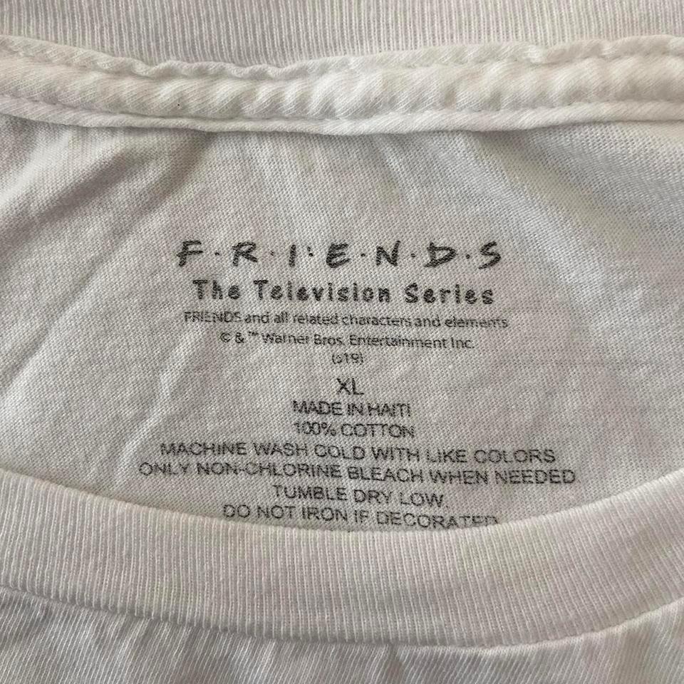 Friends Series Graphics White Tee 4