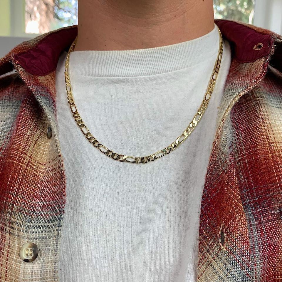 Y2k Vintage Style Figaro Chain 0f92