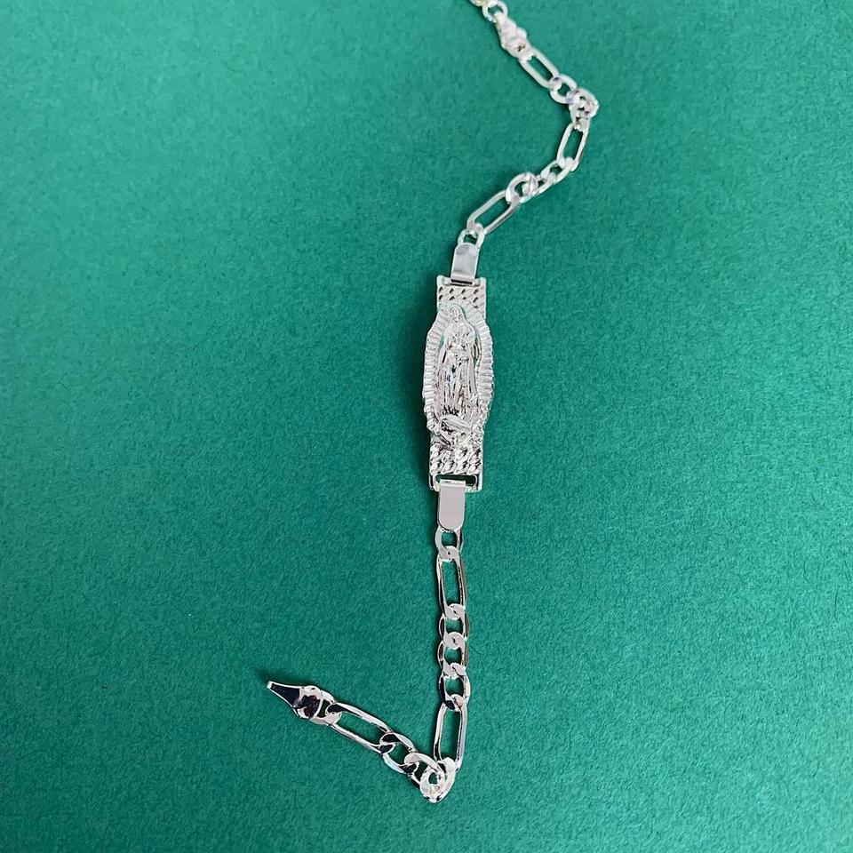 Vintage Y2k Style Silver Saint A8a5 6