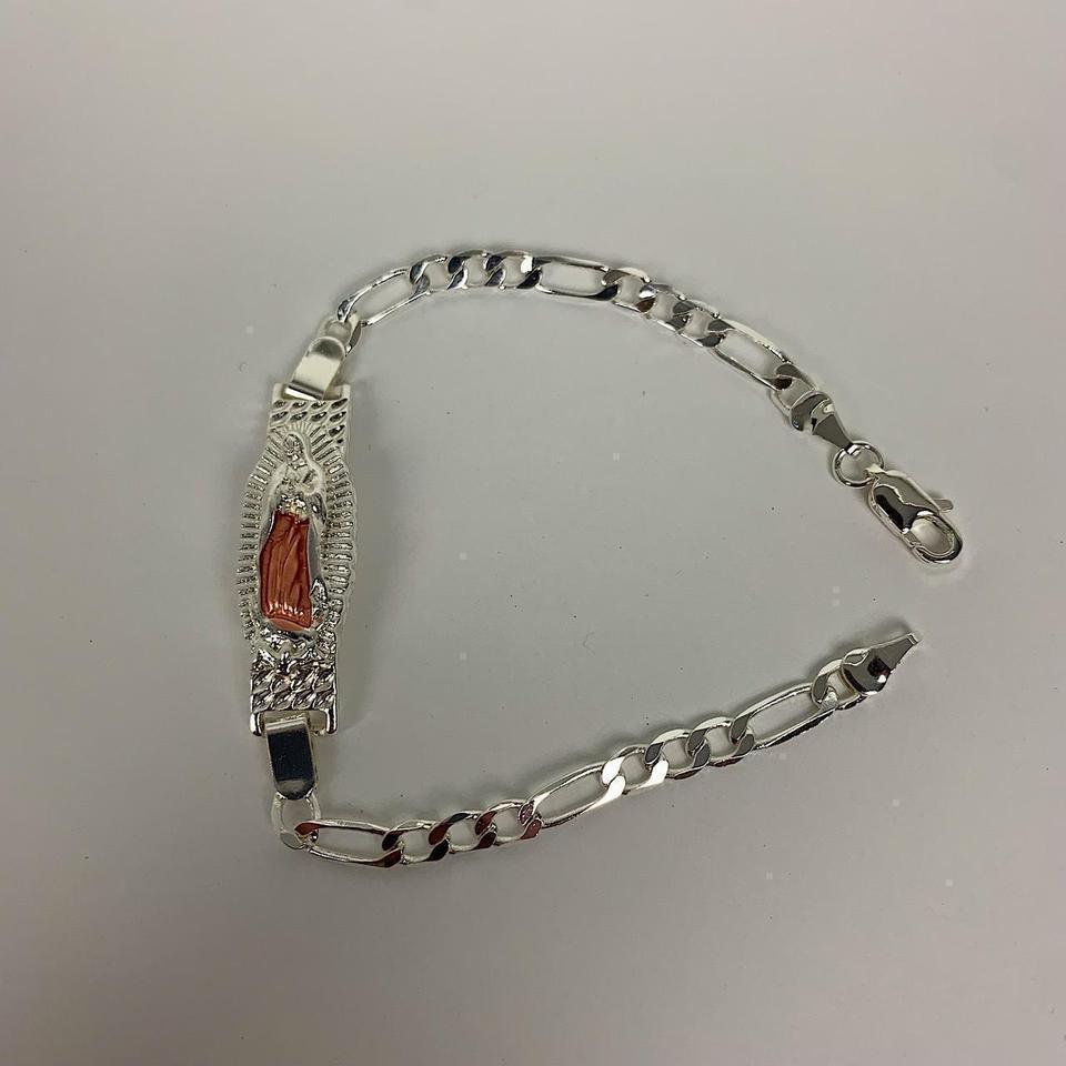 Vintage Y2k Style Silver Saint 5d08 7