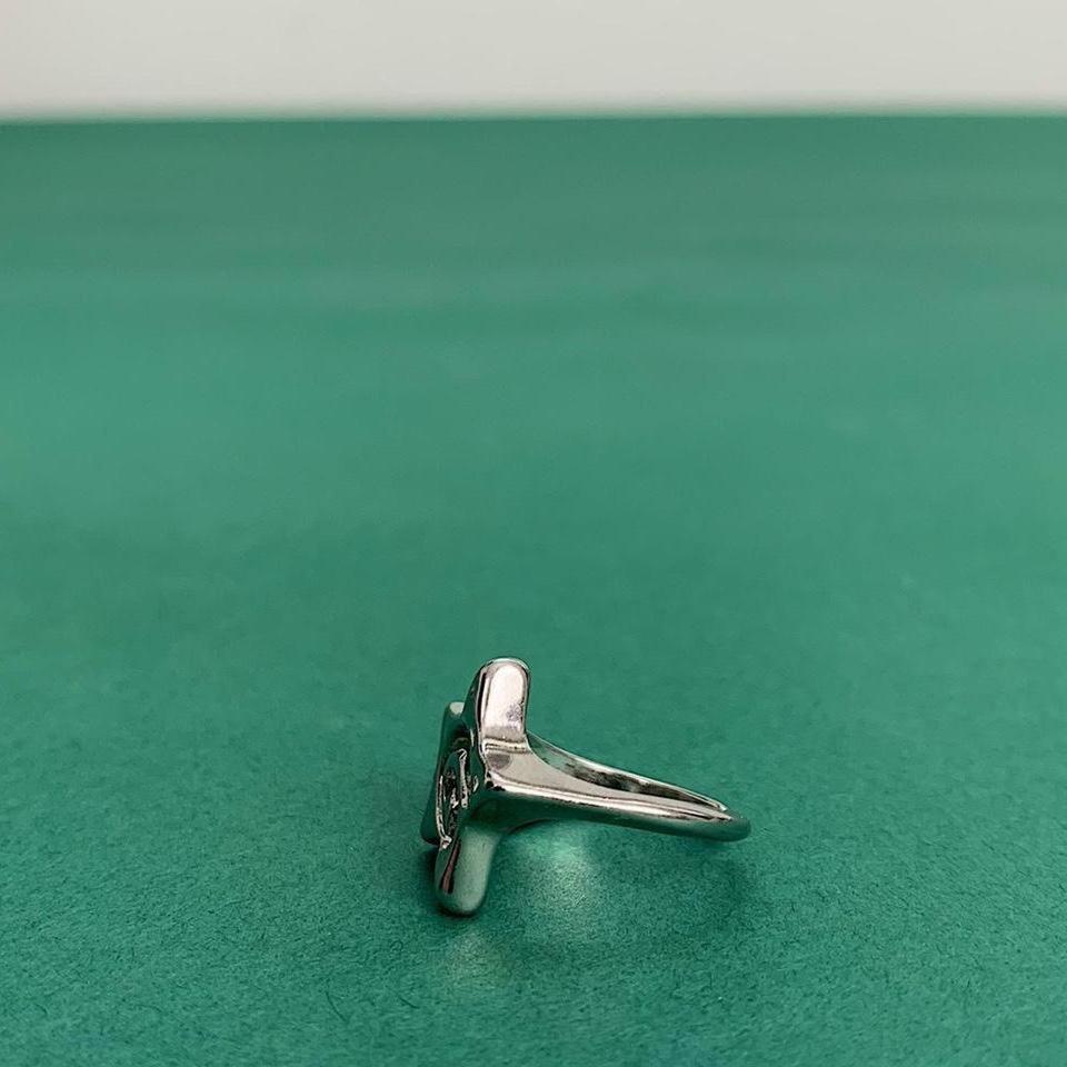 Y2k Cyber Style Silver Swirl 3781 3