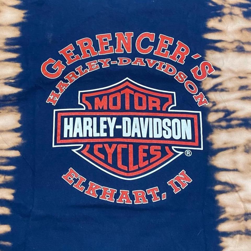 Harley Davidson Blue And White 4