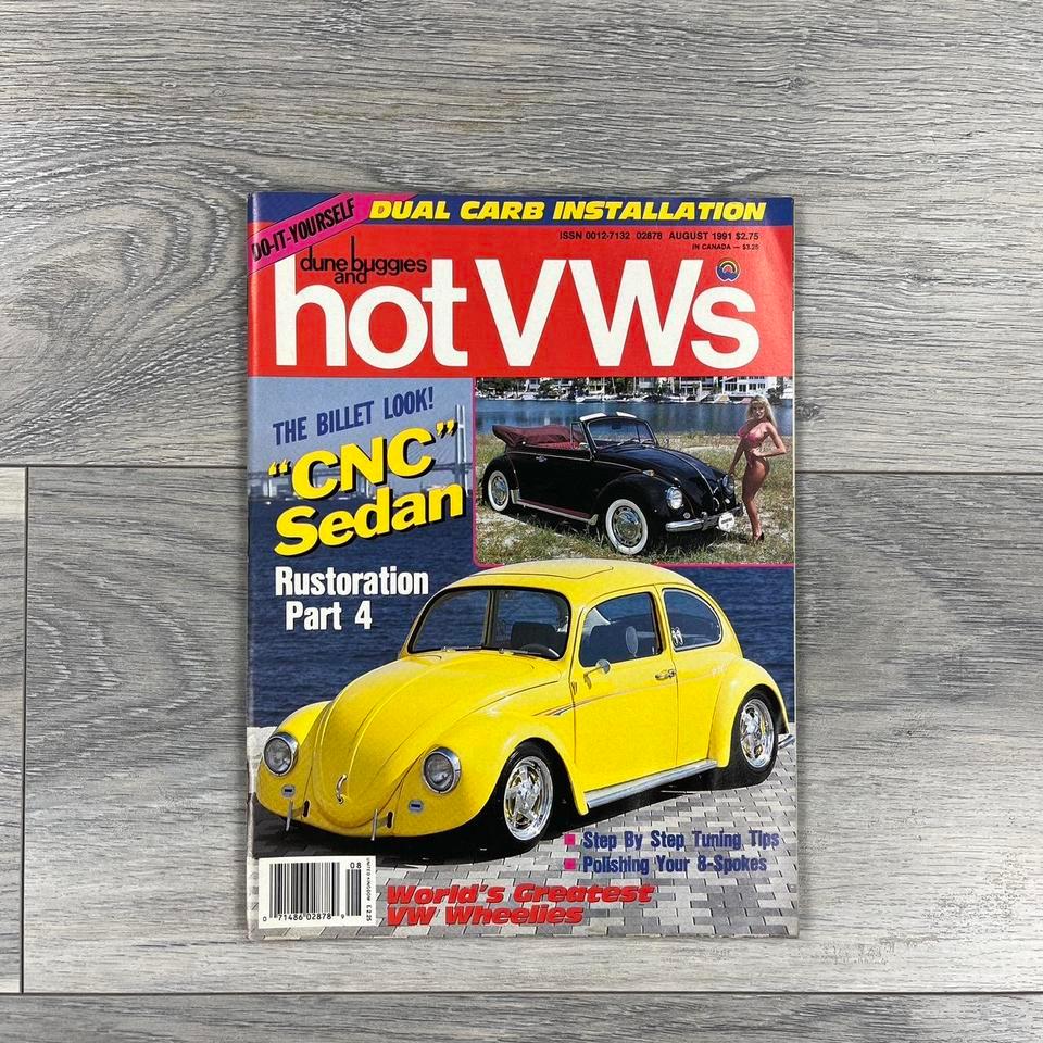 Vintage Hot Vws Magazine August