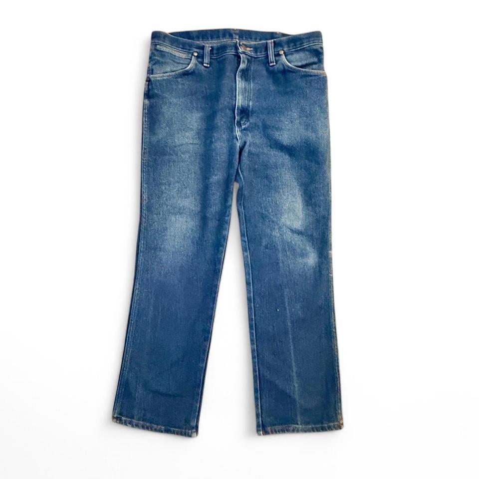 Vintage 1970s Wrangler Blue Jeans