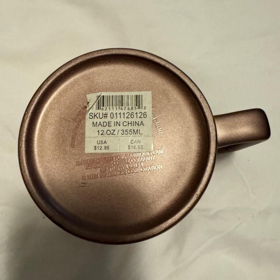 Starbucks Brown Pumpkin Mug Never Ad50 3