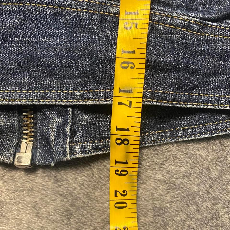 Y2k Blue Gap Denim Moto C01d 6