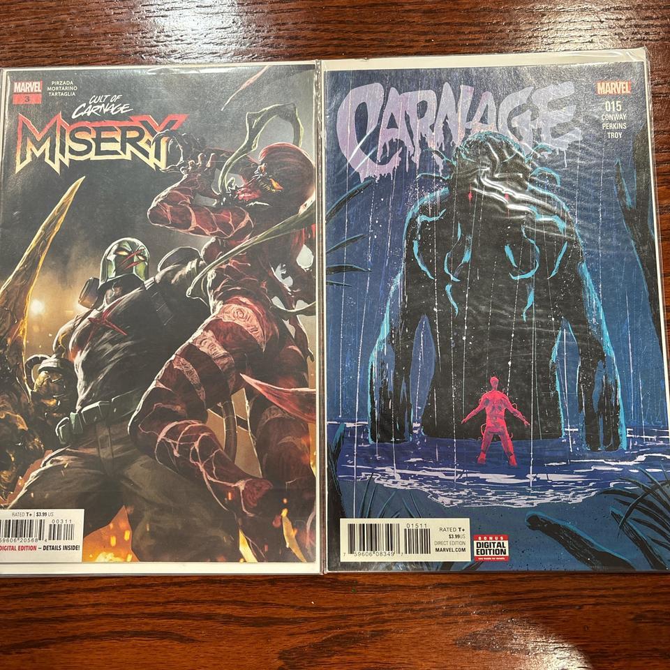 Marvels Carnage 2 Comic Bundle 9219