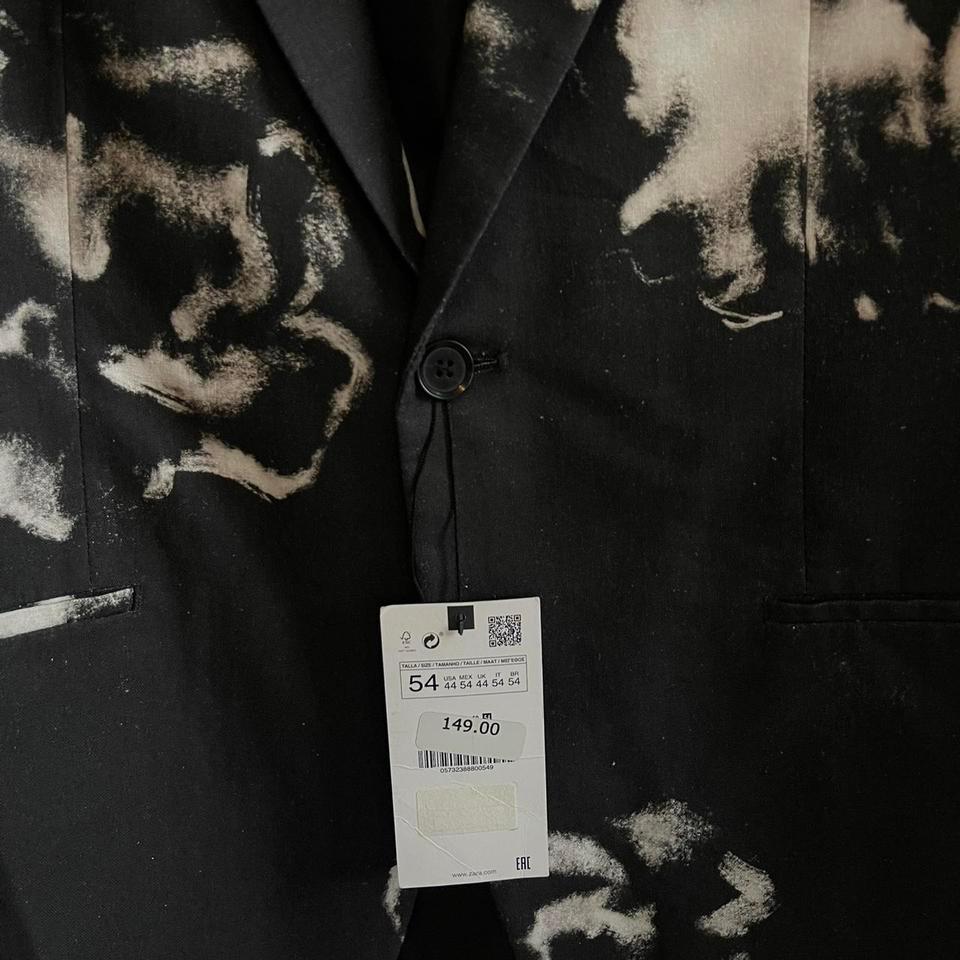 Black And White Blazer Zara 3