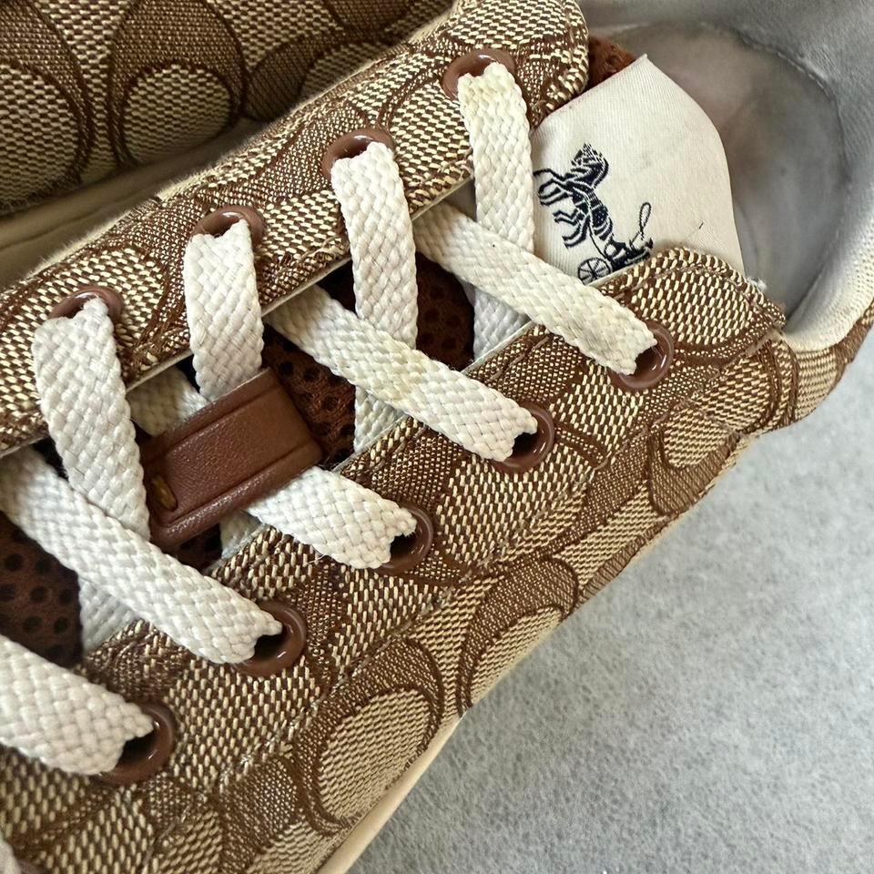 Coach Khaki Clip Sneakers Imperfections 548c 7
