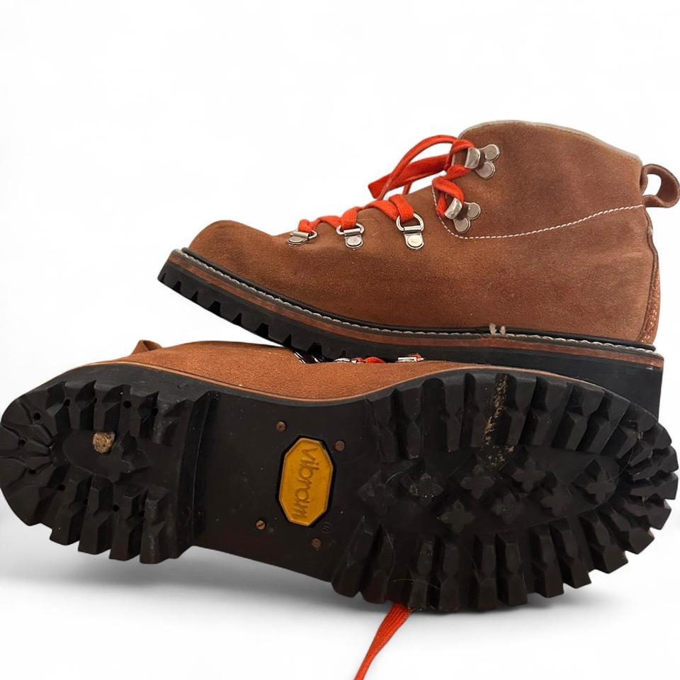 Vintage Brown Suede Steel Toed 3