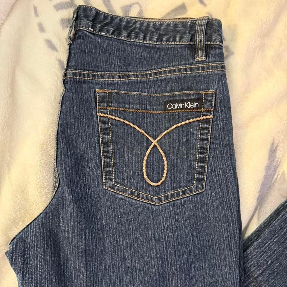 Calvin Klein Womens Flared Jeans A28a 2