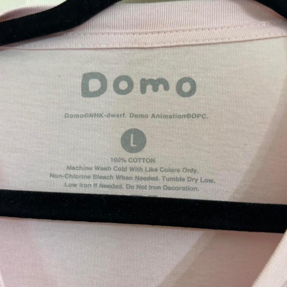 Domo Pink T Shirt Size L 3229 3