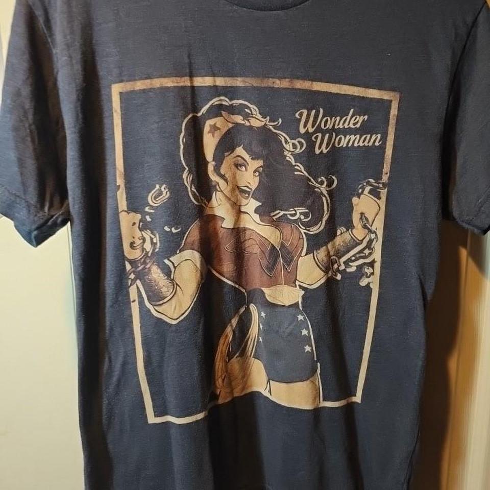 Blue Wonder Woman T Shirt Dccomics