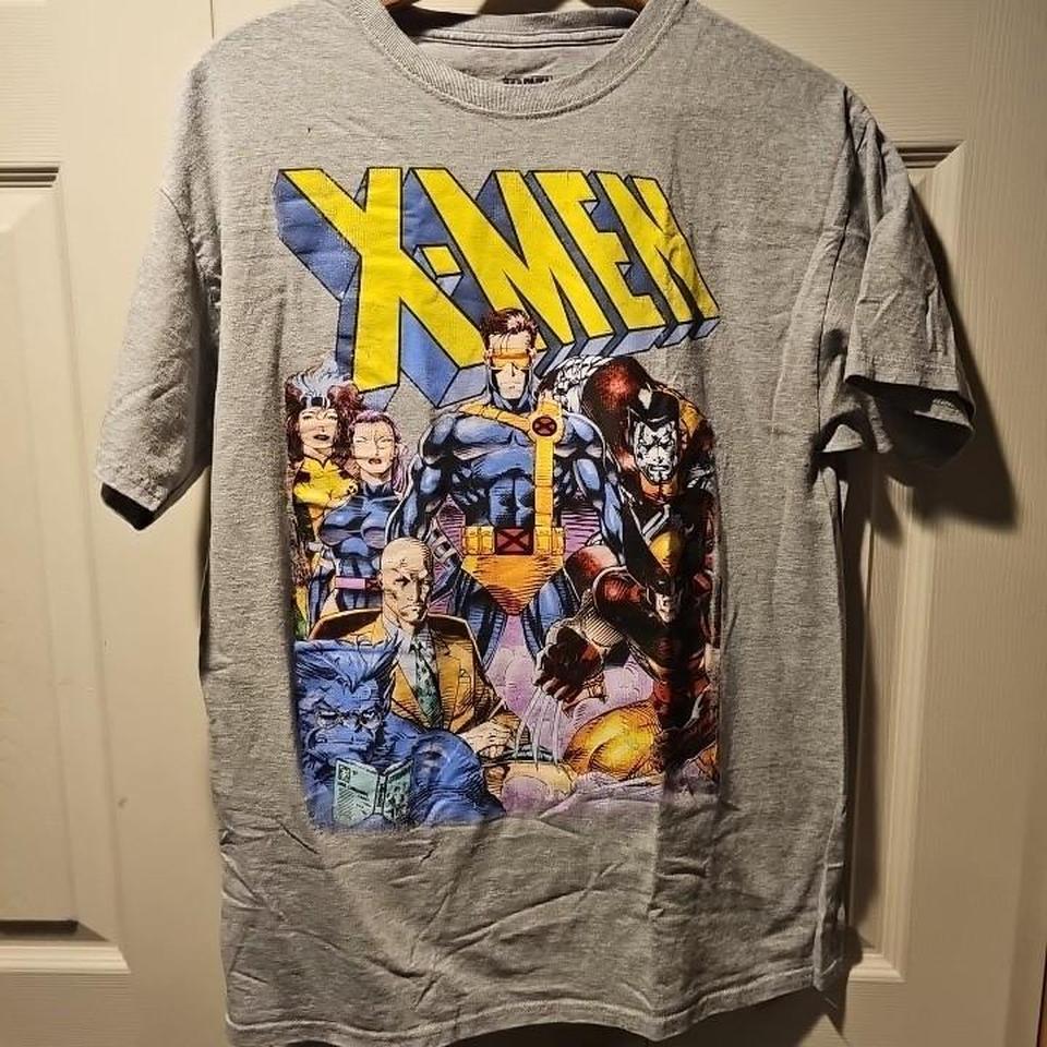 Grey Marvel X Men T Shirt Xmen
