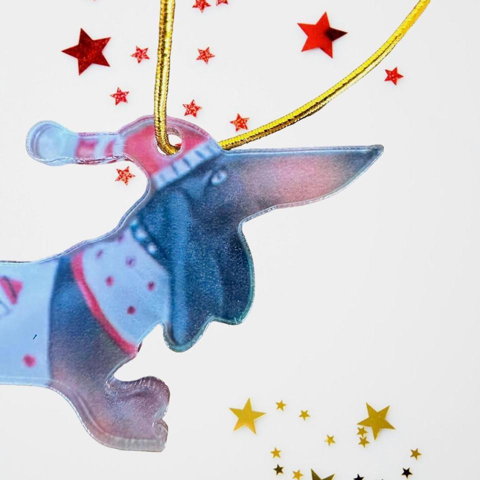 Dachshund Ornament New Gift Tag 4