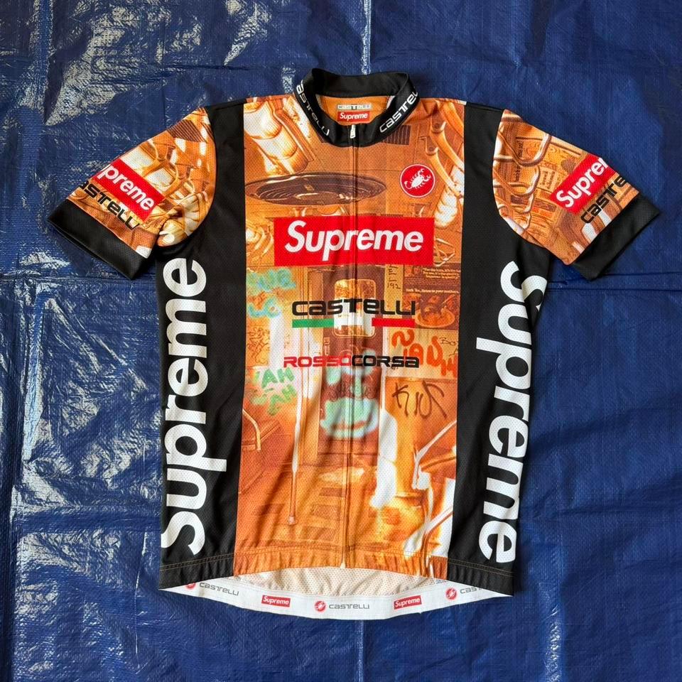 Supreme Castelli Rosso Corsa Cycling 9b52