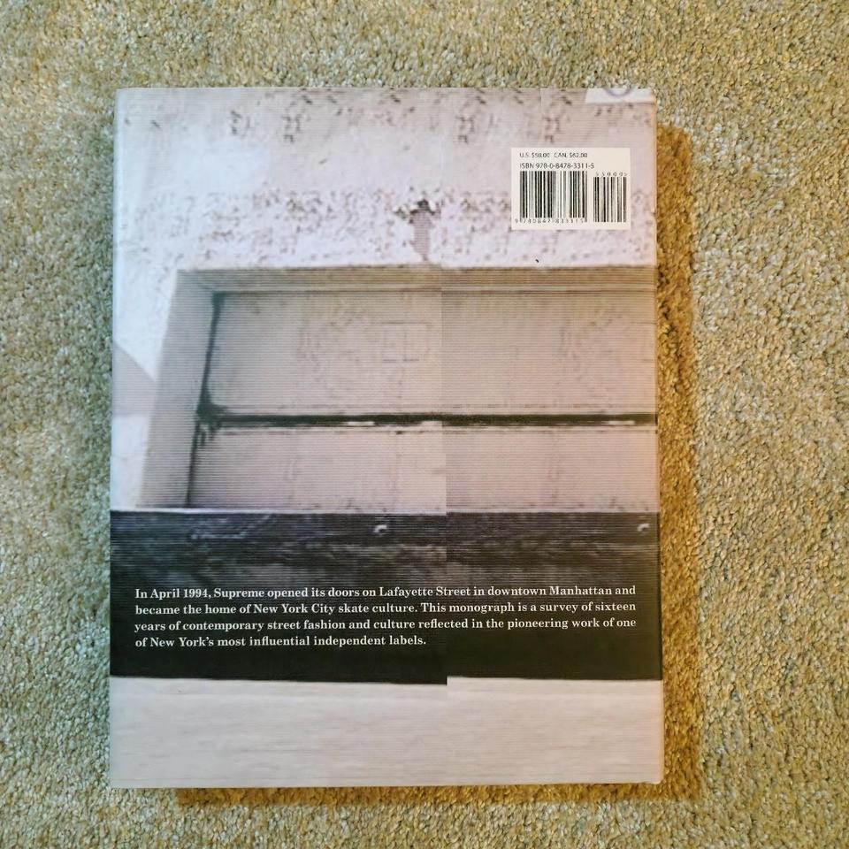 Supreme Hardcover Book Publisher Rizzoli 2