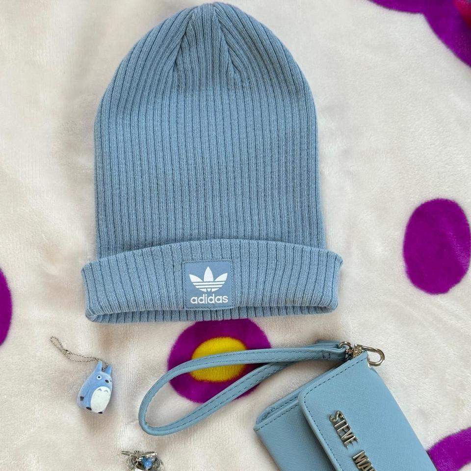 Baby Blue Adidas Beanie 3