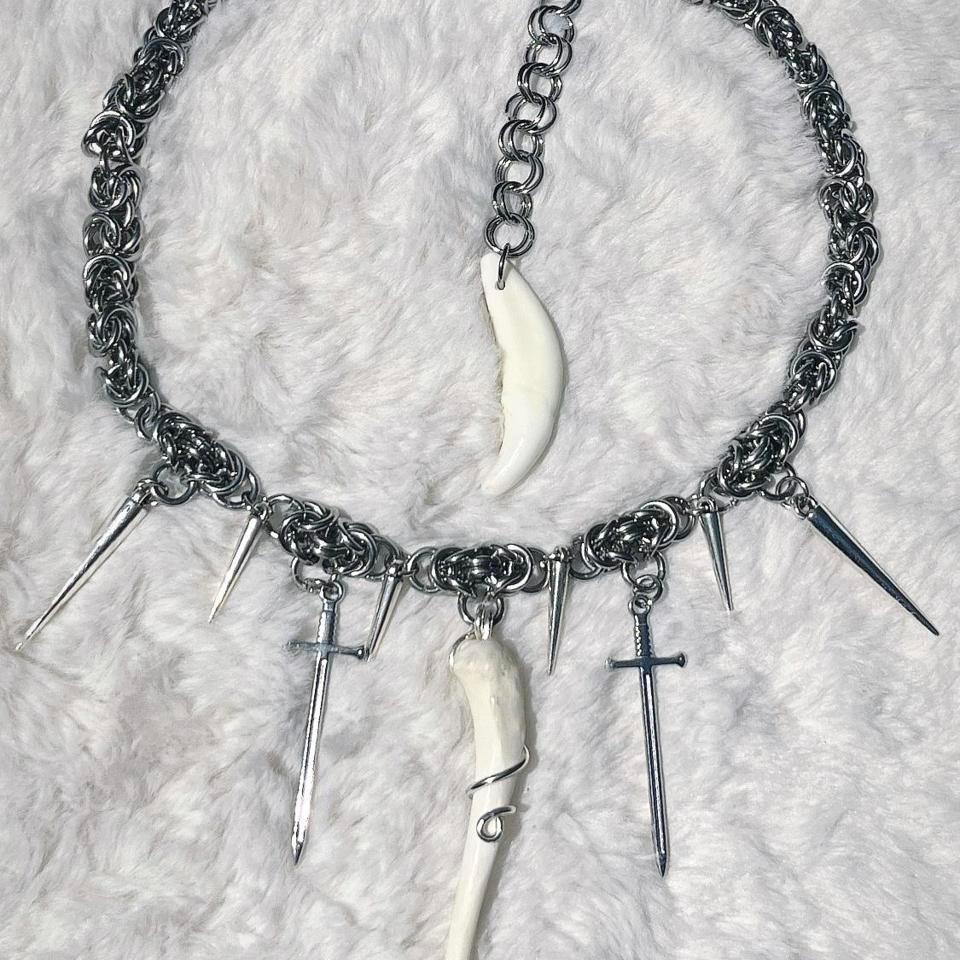 14g Stainless Steel Byzantine Chainmail 8d17