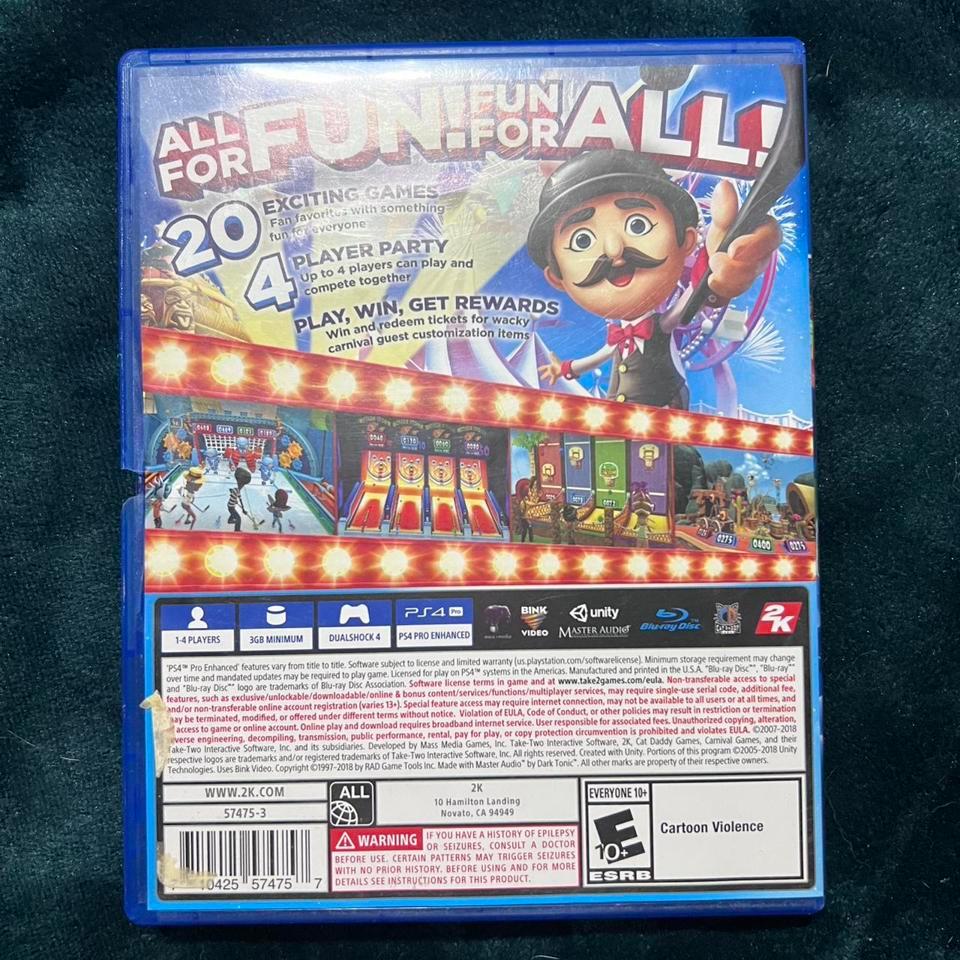 Carnival Games For Ps4 Has 2
