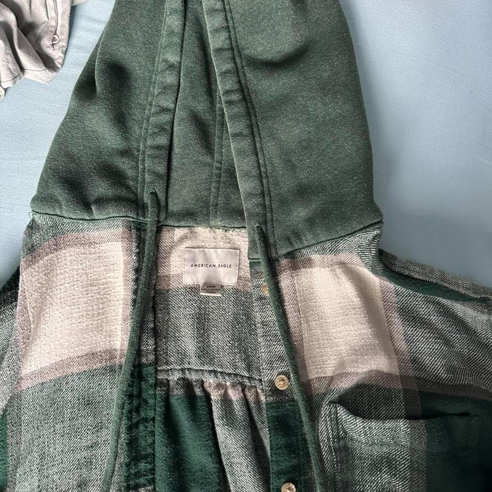American Eagle Green Ribbed Tank 5
