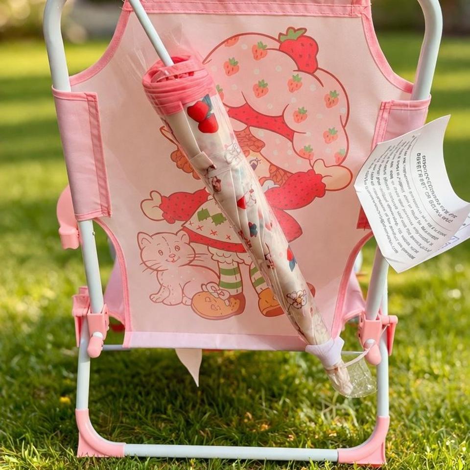 Strawberry Shortcake Umbrella Chair Featuring F1c6 3