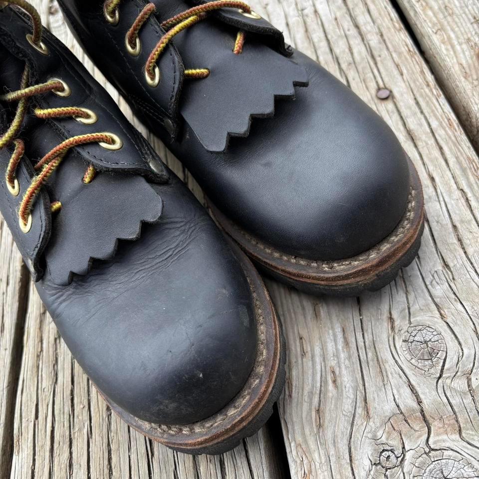 Georgia Boot Logger Black Leather 5fd3 3