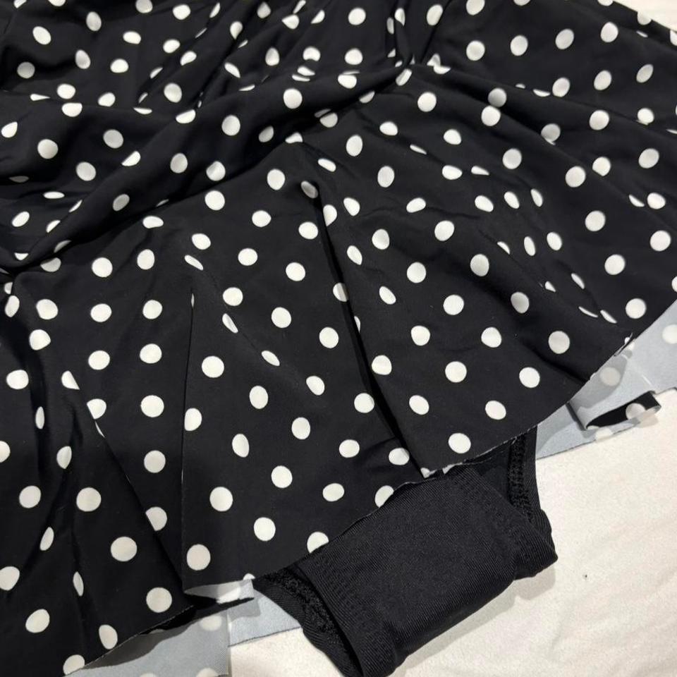 Chaps Polka Dot Black And 02cd 5