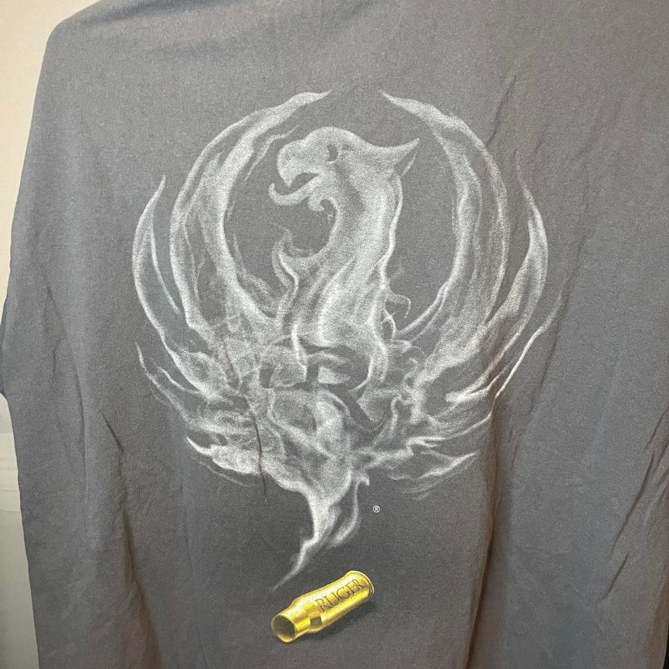 Grey And Yellow Ruger Graphic