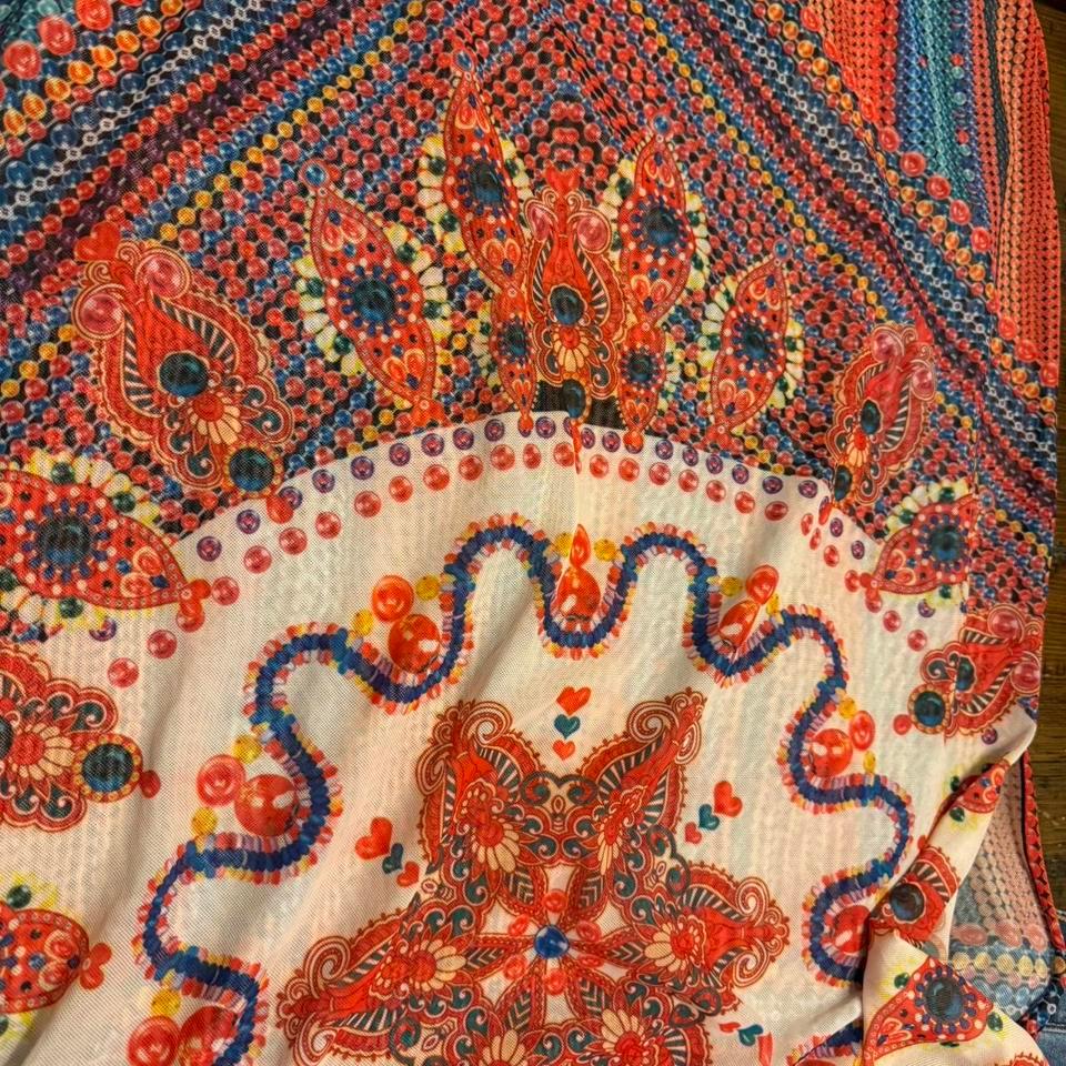 Multi Coloured Boho Beach Wrap Boho 60cb