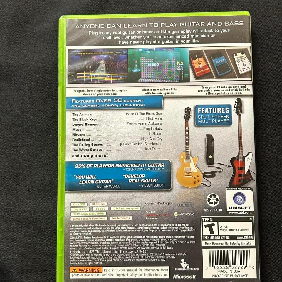 Rocksmith Guitar And Bass Microsoft Cc9e 2