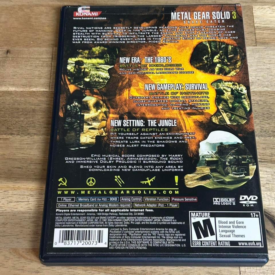 Metal Gear Solid 3 Snake Ea0f 2