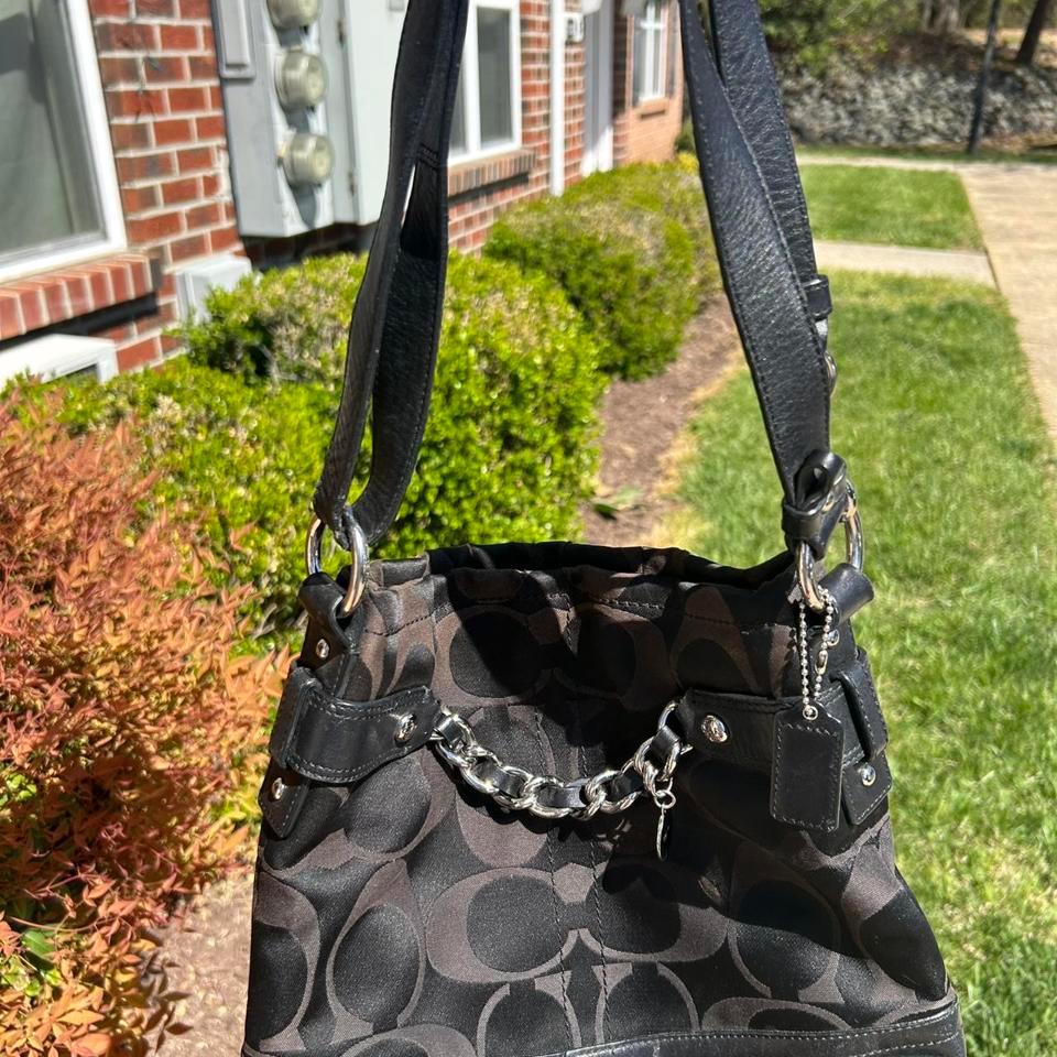 Coach Signature Optic Chain Duffle Fabd