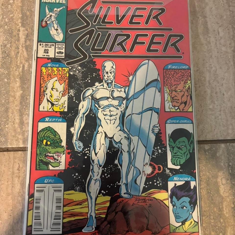 Silver Surfer Comic Fantasticfour Silversurfer Ca6b