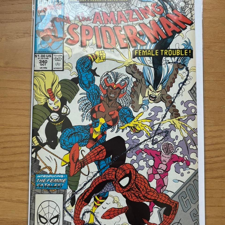 Amazing Spider Man 340 Comic Book 606f