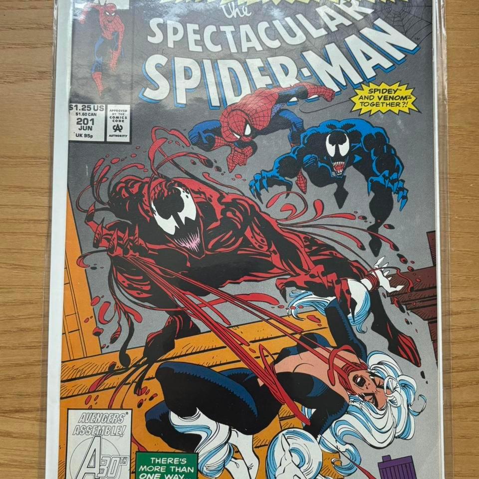 The Spectacular Spider Man 201 Comic 275a
