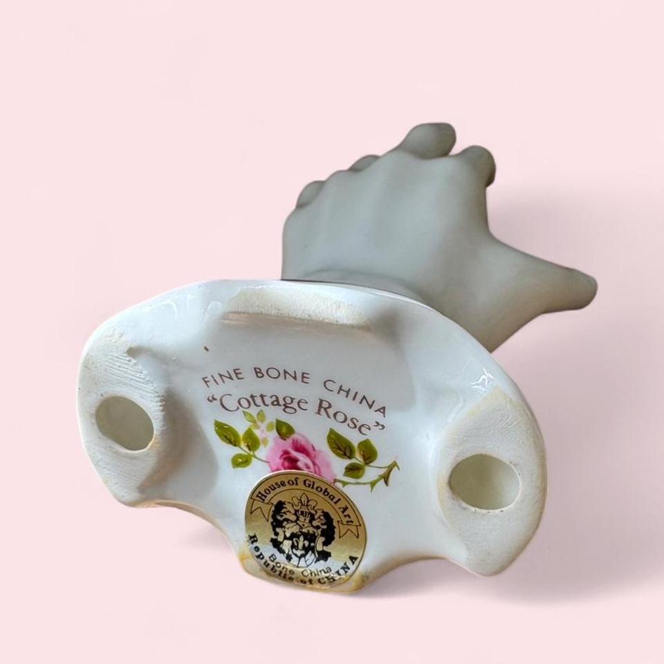 Rare Cottage Rose Fine Bone 72dd 3