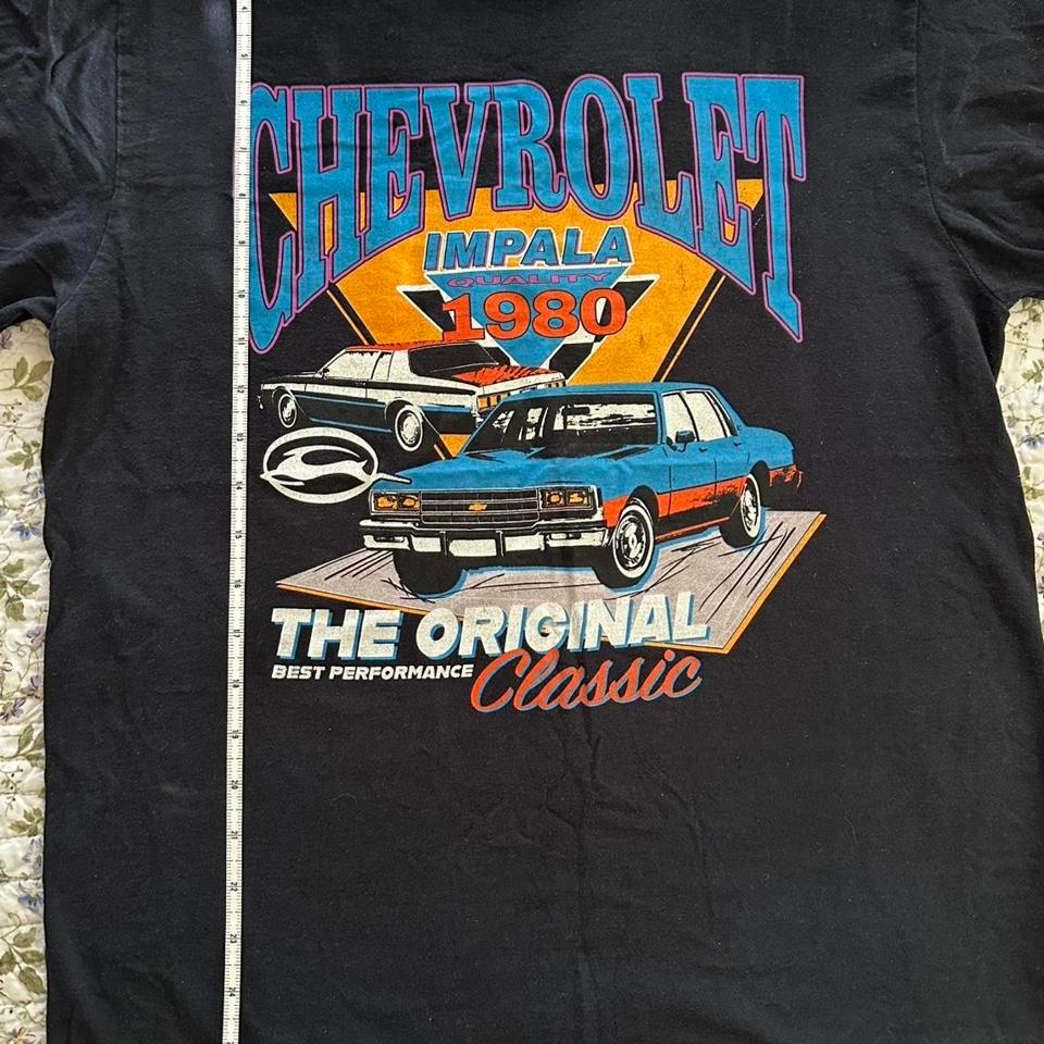 Black Chevrolet Impala Graphic Tee 5