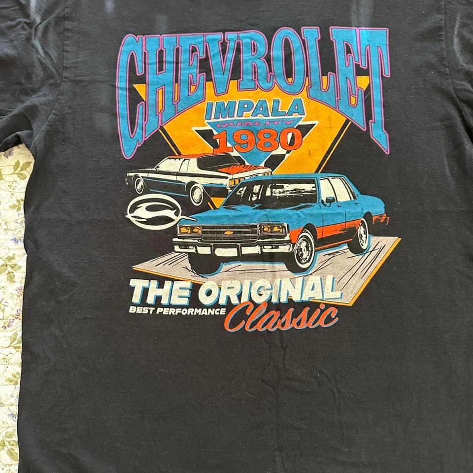 Black Chevrolet Impala Graphic Tee