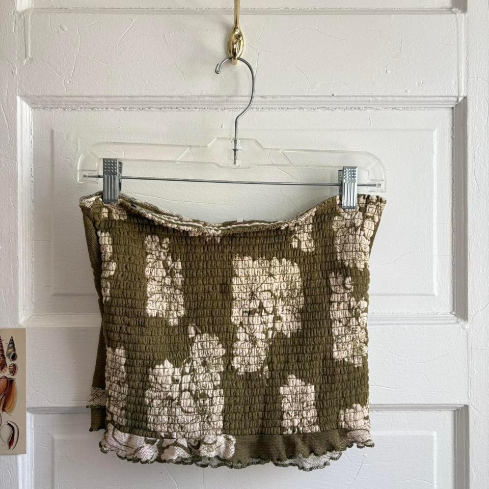 Free People Forest Green Floral 72b3 6