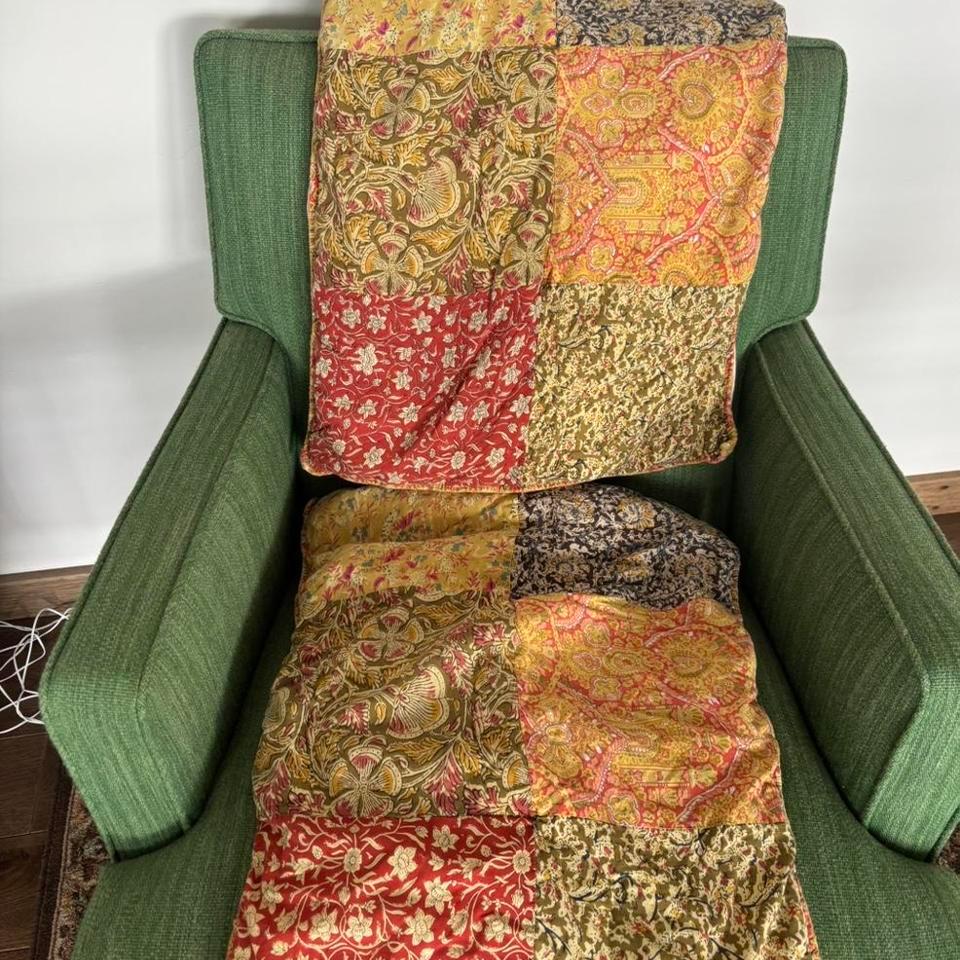 Colorful Floral And Paisley Patchwork