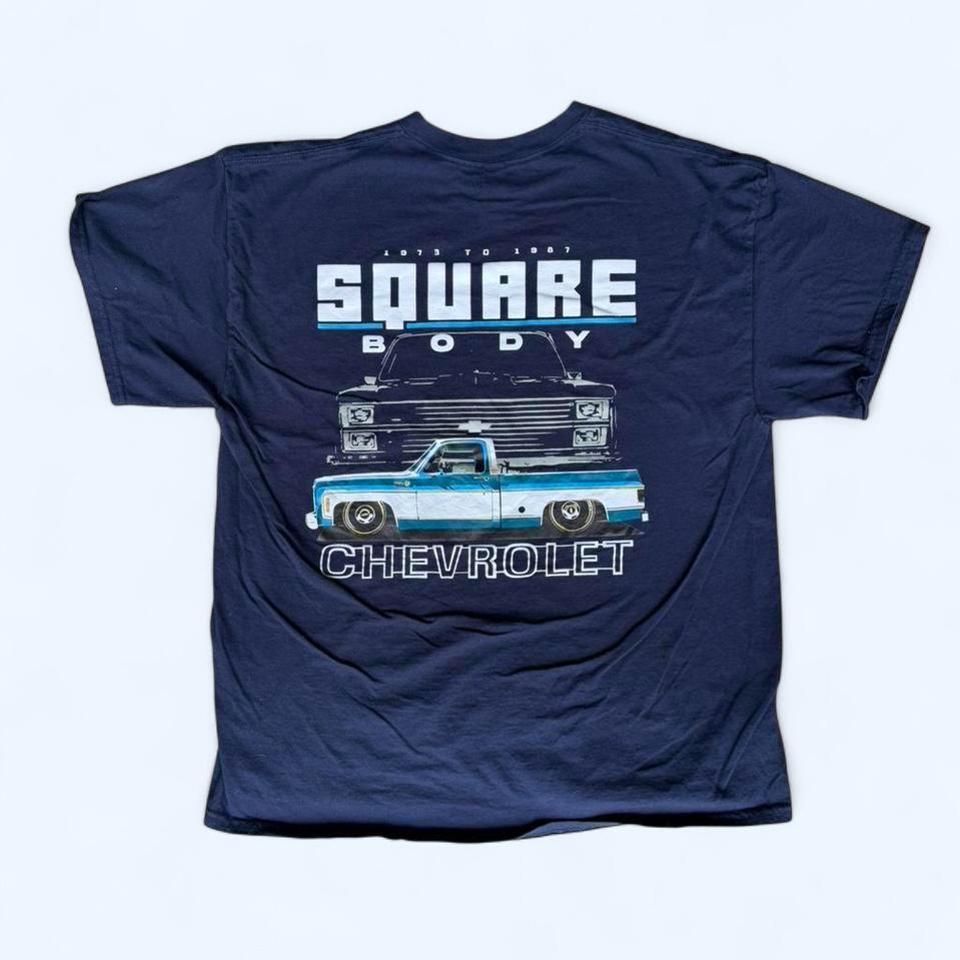 Navy Blue Vintage Chevrolet Square 7e76 2