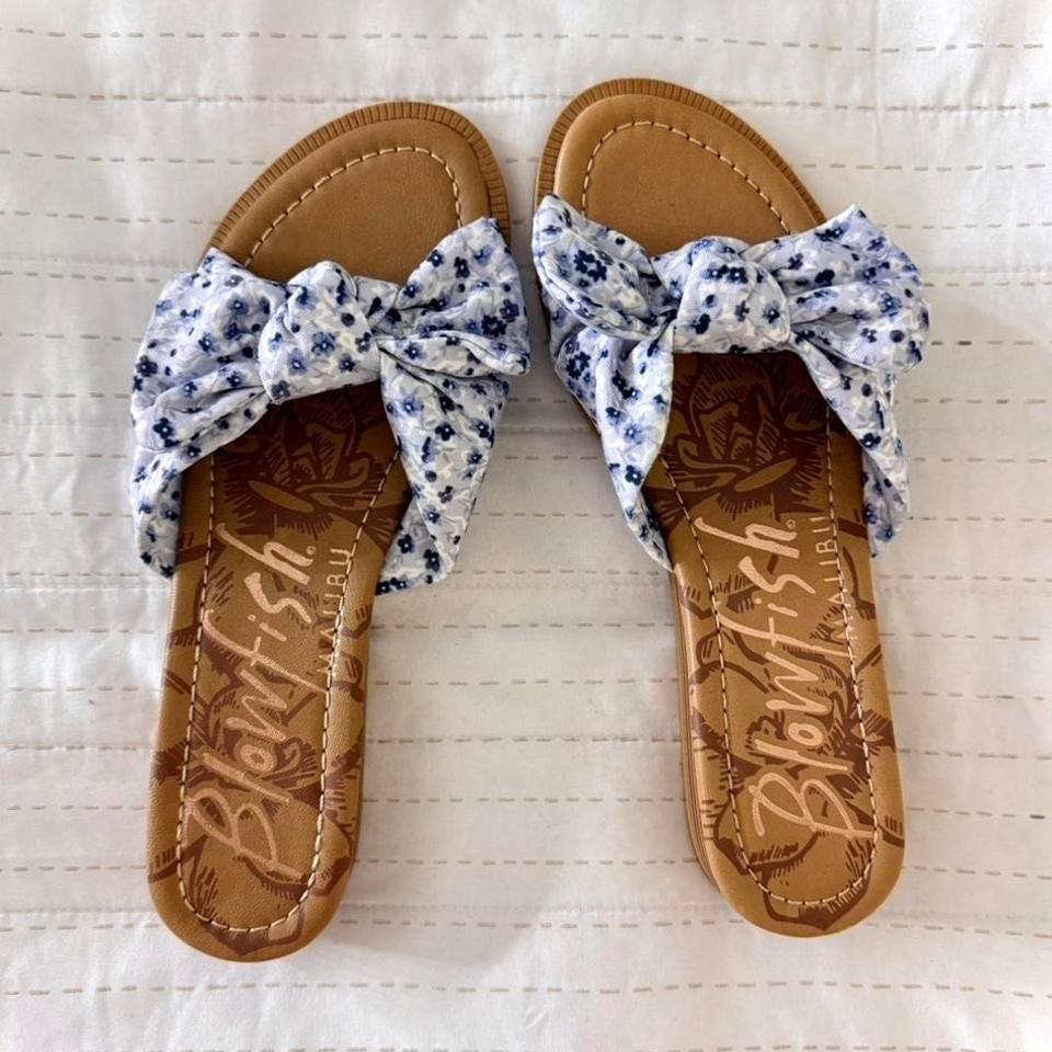 Cute Baby Blue Floral Coquette 730c 2