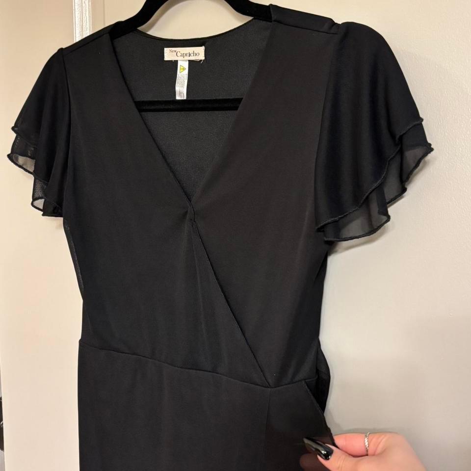 Black New Capricho Ruffled Sleeve 3