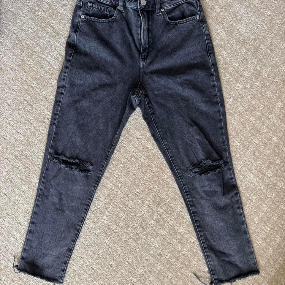 Garage Black Mom Jeans With 9591