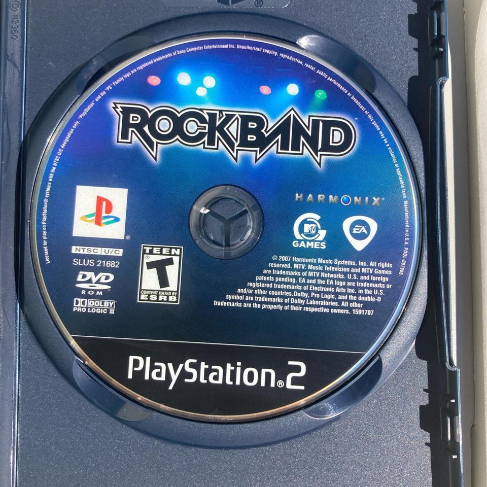 Rock Band Rockband Sony Ps2 3