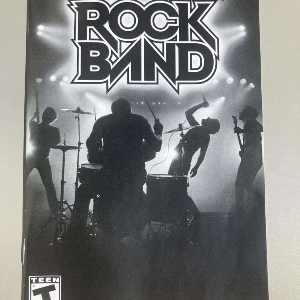 Rock Band Rockband Sony Ps2 4